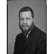 Rabbi Dov Yehuda Schochet, [ca. 1955]. Ontario Jewish Archives, Blankenstein Family Heritage Centre, fonds 18, series 1, item 40.
Photo: Mendly Studios|Rabbi Dov Yehuda Schochet was born on 26 July 1904, in Lithuania. At the age of twenty-five, he was appointed Rabbi of the Orthodox Congregation of Basel, a post that he occupied for seventeen years. In 1947, he was elected Chief Rabbi of The Hague and South Holland and held that position for four years. At the same time, he was principal of the Yeshivah in Leiden. In 1951, his family immigrated to Toronto and he became the spiritual leader of the Ostrovtzer Synagogue until 1959, when he became the spiritual leader of Congregation Moriah. Rabbi Schochet died on 22 September 1974, at the age of 70.